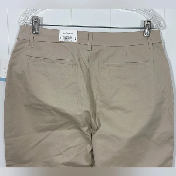 Croft & Barrow Capri Mid-rise Size 12 Secretly Slimming Beige - Picture 4 of 9